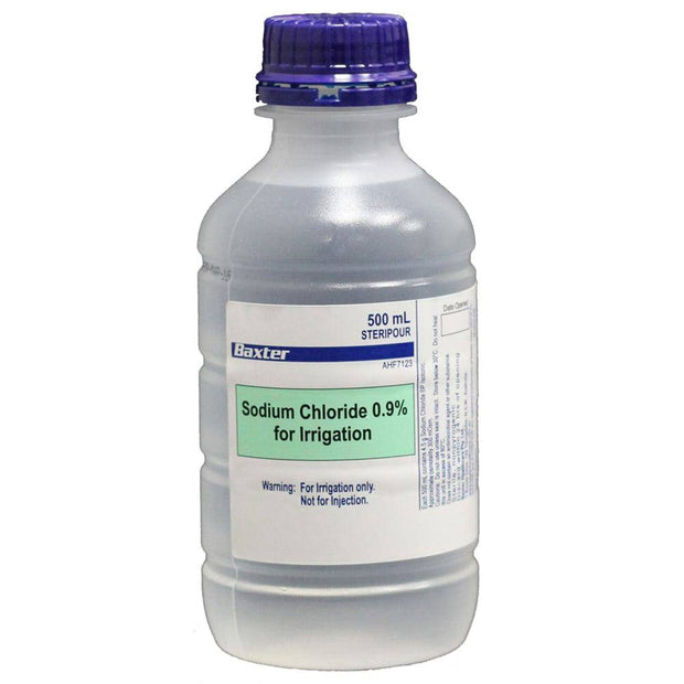 Baxter Sodium Chloride 0.9% 500ml - Kalon Meraki