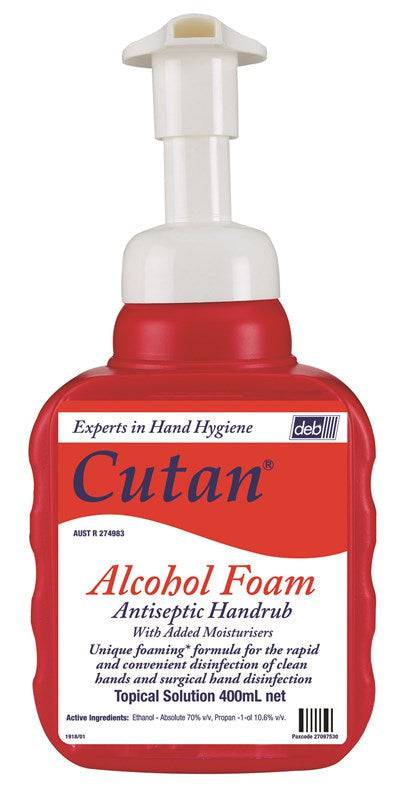 Cutan® Enhanced Alcohol Foam Hand Rub 400mL - Kalon Meraki