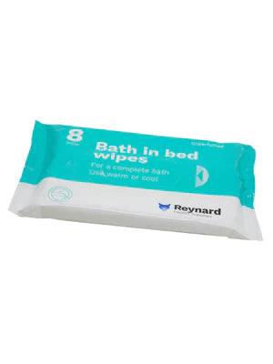 Bath in Bed Wipes Cleanse and Moisture 33x23cm - Pkt/8 - Kalon Meraki