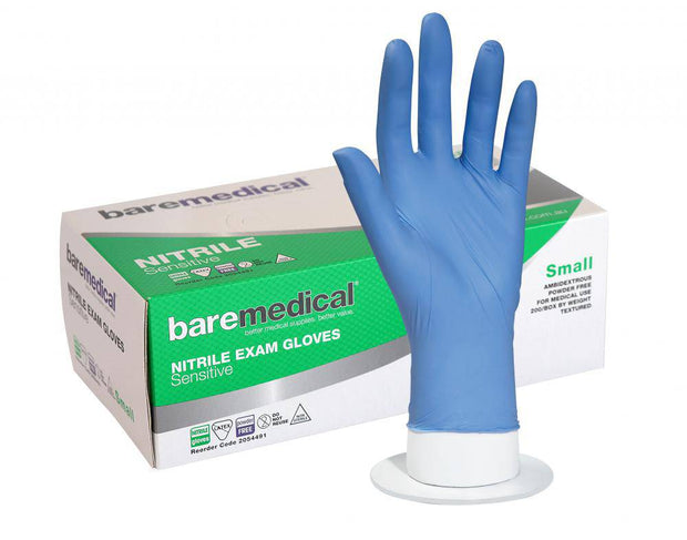 Nitrile examine gloves - Small - Kalon Meraki